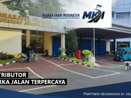 cat marka jalan termoplastik tahan lama